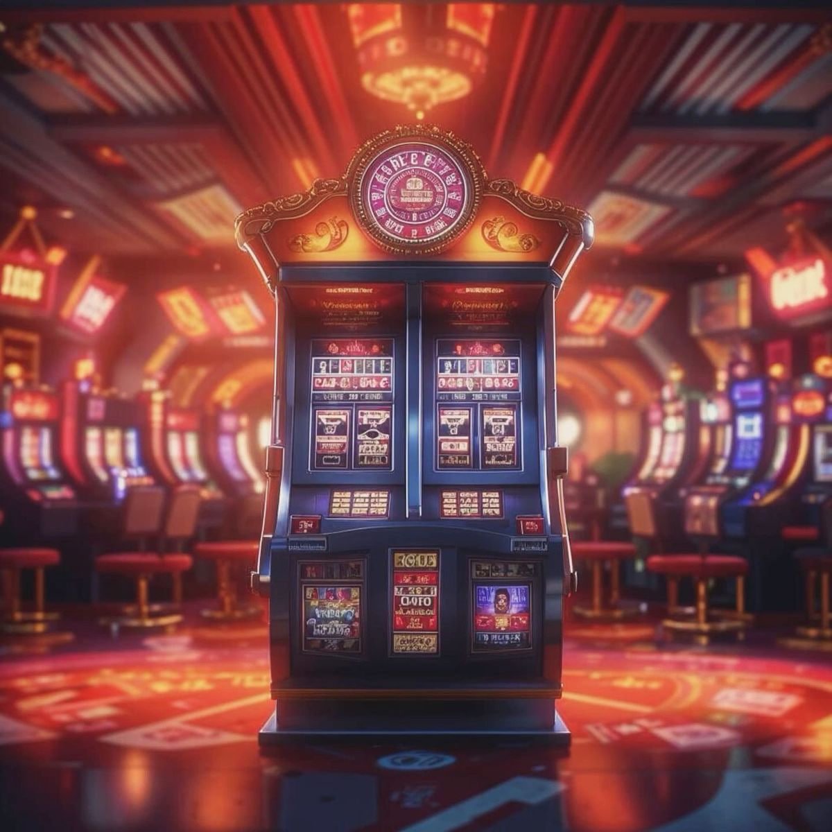 Layar Mega Wheel kasino langsung game777 dengan studio dealer profesional dan roda bersegmen